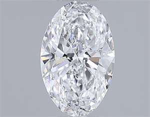 Picture of Natural Diamond 1.02 Carats, Oval with  Cut, D Color, SI2 Clarity and Certified by GIA