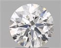 Natural Diamond 1.73 Carats, Round with Excellent Cut, F Color, VS1 Clarity and Certified by GIA