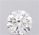 Lab Grown Diamond 1.04 Carats, Round with Ideal Cut, D Color, VVS1 Clarity and Certified by IGI