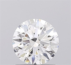 Picture of Lab Grown Diamond 1.04 Carats, Round with Ideal Cut, D Color, VVS1 Clarity and Certified by IGI