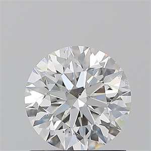 Picture of Natural Diamond 1.01 Carats, Round with Excellent Cut, E Color, SI2 Clarity and Certified by GIA