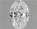 Diamante Natural 0.70 quilates, Ovalado , Color D, claridad VVS2 y certificado GIA