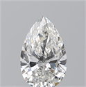 Diamante Natural 0.50 quilates, De pera , Color G, claridad VVS1 y certificado GIA
