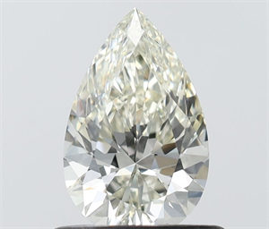 Foto Diamante Natural 0.63 quilates, De pera , Color J, claridad VVS1 y certificado IGI de