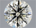 Natural Diamond 0.72 Carats, Round with Very Good Cut, M Color, SI1 Clarity and Certified by GIA