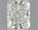 Natural Diamond 1.20 Carats, Radiant with  Cut, K Color, SI1 Clarity and Certified by GIA