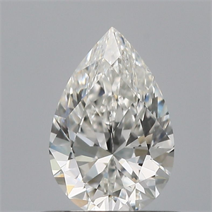 Picture of Natural Diamond 0.51 Carats, Pear with  Cut, G Color, VVS1 Clarity and Certified by GIA