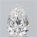 Diamante Natural 1.01 quilates, De pera , Color F, claridad SI2 y certificado GIA