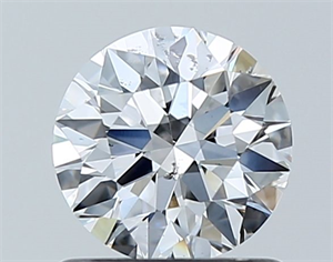 Foto Diamante Natural 0.85 quilates, Redondo , Color D, claridad SI2 y certificado GIA de