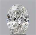 Diamante Natural 2.01 quilates, Ovalado , Color G, claridad SI2 y certificado GIA