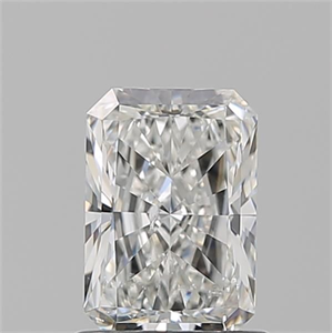 Picture of Natural Diamond 1.05 Carats, Radiant with  Cut, G Color, SI2 Clarity and Certified by GIA