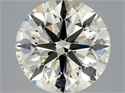 Diamante Natural 2.50 quilates, Redondo , Color M, claridad VS2 y certificado GIA