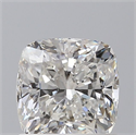 Diamante Natural 1.01 quilates, Del cojín , Color G, claridad SI2 y certificado GIA