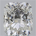 Natural Diamond 1.60 Carats, Cushion with  Cut, I Color, VS1 Clarity and Certified by GIA