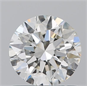 Diamante Natural 1.01 quilates, Redondo , Color J, claridad VVS1 y certificado GIA