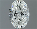 Diamante Natural 0.50 quilates, Ovalado , Color I, claridad VS2 y certificado GIA