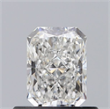 Diamante Natural 0.51 quilates, Radiante , Color F, claridad VS1 y certificado GIA