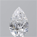 Natural Diamond 4.01 Carats, Pear with  Cut, D Color, VS1 Clarity and Certified by GIA