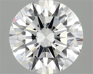Picture of Lab Grown Diamond 2.00 Carats, Round with Excellent Cut, D Color, VVS2 Clarity and Certified by IGI