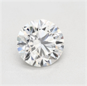 Diamante Natural 3.01 quilates, Redondo , Color J, claridad VS2 y certificado GIA
