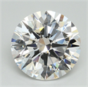 Del inventario de diamantes de laboratorio, 6.14 quilates, Redondo , Color E, claridad VVS2 y certificado IGI