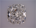 Diamante Natural 1.71 quilates, Del cojín , Color E, claridad VS1 y certificado GIA