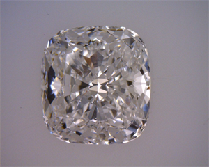 Foto Diamante Natural 1.71 quilates, Del cojín , Color E, claridad VS1 y certificado GIA de