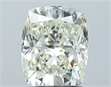 Natural Diamond 2.01 Carats, Cushion with  Cut, K Color, VS2 Clarity and Certified by GIA