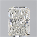 Natural Diamond 3.21 Carats, Radiant with  Cut, H Color, SI1 Clarity and Certified by GIA