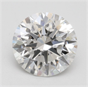 Lab Grown Diamond 2.32 Carats, Round with Ideal Cut, F Color, VS2 Clarity and Certified by IGI