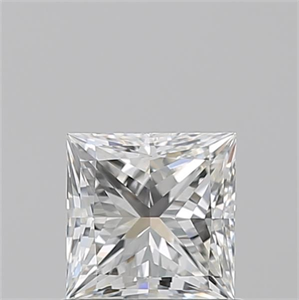 Picture of Natural Diamond 0.90 Carats, Princess with  Cut, H Color, VS1 Clarity and Certified by GIA