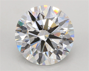 Picture of Lab Grown Diamond 9.01 Carats, Round with Ideal Cut, G Color, VS1 Clarity and Certified by IGI
