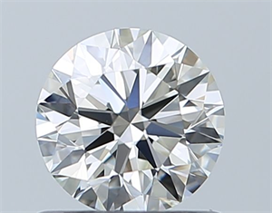 Picture of Natural Diamond 0.70 Carats, Round with Excellent Cut, I Color, VVS1 Clarity and Certified by GIA