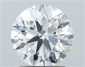 Diamante Natural 1.70 quilates, Redondo , Color D, claridad VVS2 y certificado GIA