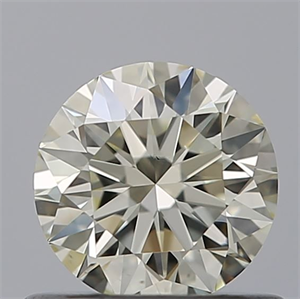 Picture of Natural Diamond 0.55 Carats, Round with Excellent Cut, J Color, VS1 Clarity and Certified by IGI