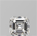Diamante Natural 0.70 quilates, Asscher , Color G, claridad VS2 y certificado GIA
