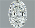 Natural Diamond 1.52 Carats, Oval with  Cut, H Color, VVS1 Clarity and Certified by IGI