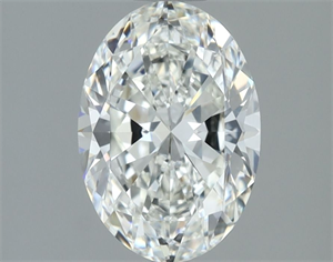 Picture of Natural Diamond 1.52 Carats, Oval with  Cut, H Color, VVS1 Clarity and Certified by IGI
