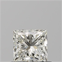 Diamante Natural 0.70 quilates, Princesa , Color K, claridad VS2 y certificado GIA