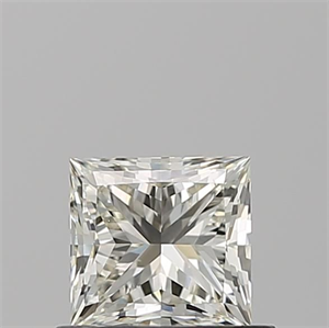Picture of Natural Diamond 0.70 Carats, Princess with  Cut, K Color, VS2 Clarity and Certified by GIA