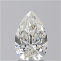 Natural Diamond 1.70 Carats, Pear with  Cut, I Color, SI1 Clarity and Certified by GIA