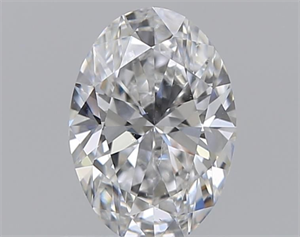 Foto Diamante Natural 0.55 quilates, Ovalado , Color D, claridad SI1 y certificado GIA de