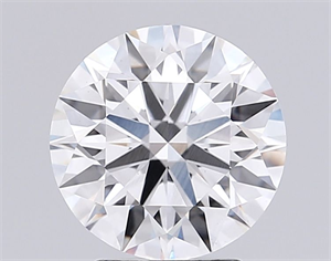 Picture of Lab Grown Diamond 2.64 Carats, Round with Ideal Cut, E Color, VS1 Clarity and Certified by IGI