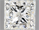 Natural Diamond 1.01 Carats, Princess with  Cut, I Color, VVS2 Clarity and Certified by GIA