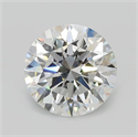 Lab Grown Diamond 4.25 Carats, Round with Excellent Cut, E Color, VVS2 Clarity and Certified by IGI