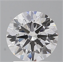 Del inventario de diamantes de laboratorio, 2.01 quilates, Redondo , Color E, claridad VVS2 y certificado IGI