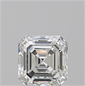 Natural Diamond 1.01 Carats, Asscher with  Cut, G Color, VS1 Clarity and Certified by GIA