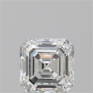 Picture of Natural Diamond 1.01 Carats, Asscher with  Cut, G Color, VS1 Clarity and Certified by GIA