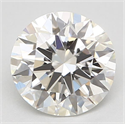 Natural Diamond 0.70 Carats, Round with Excellent Cut, H Color, VS2 Clarity and Certified by GIA