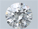Natural Diamond 0.70 Carats, Round with Excellent Cut, G Color, SI2 Clarity and Certified by GIA
